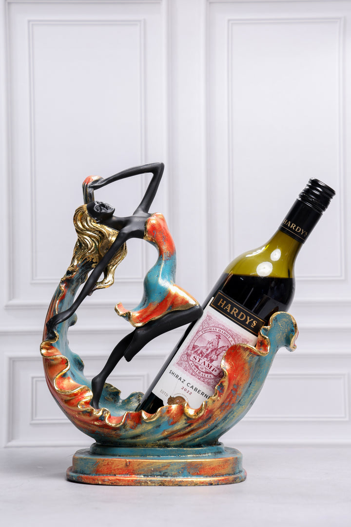 Salsa Bottle Holder Sculpture