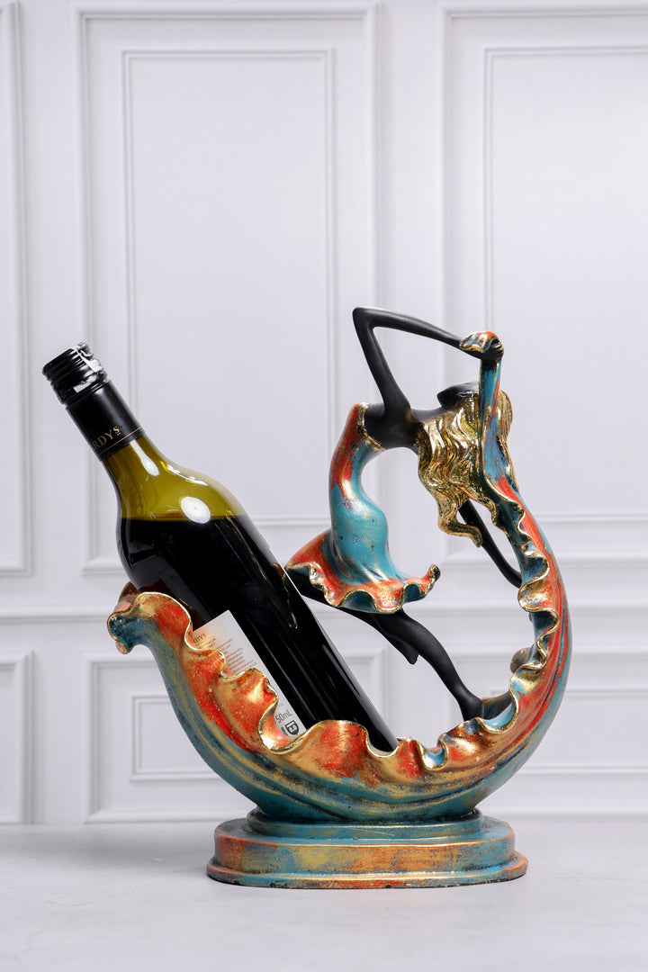 Salsa Bottle Holder Sculpture