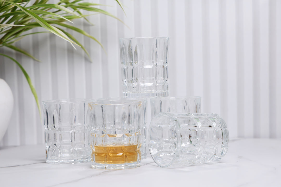 Manchester Rock Whiskey Glass (Pack of 6)