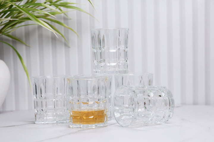 Manchester Rock Whiskey Glass (Pack of 6)