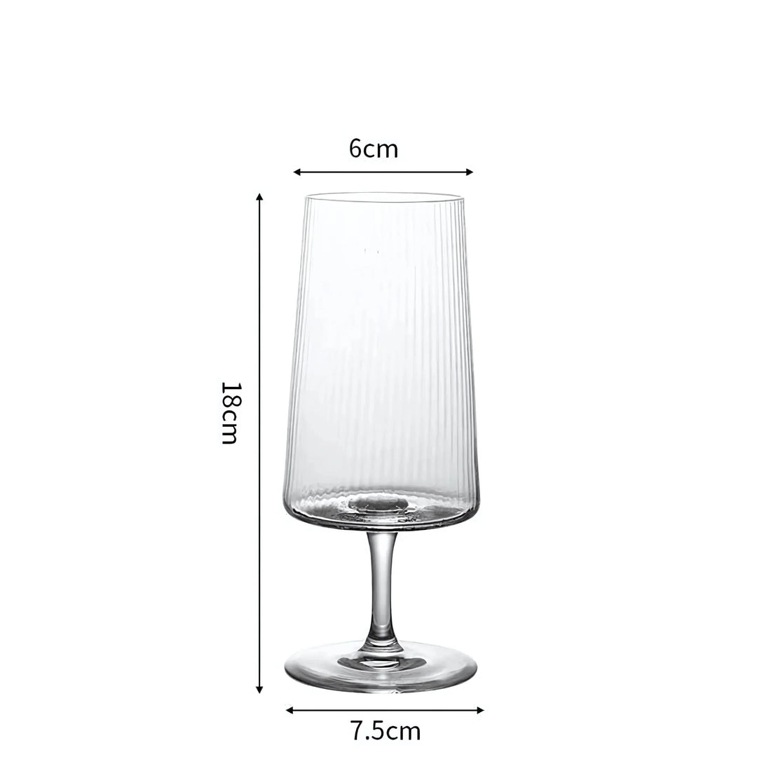Ribbed Cocktail Glass (Set Of 2)