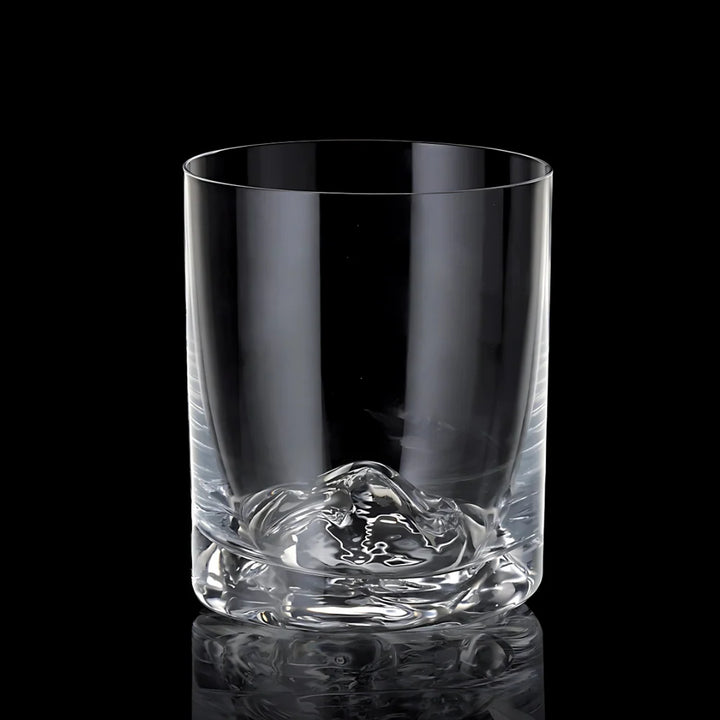 Elite Crystal Whiskey Glass 340 ML (Set Of 4) - Made In Czech Republic