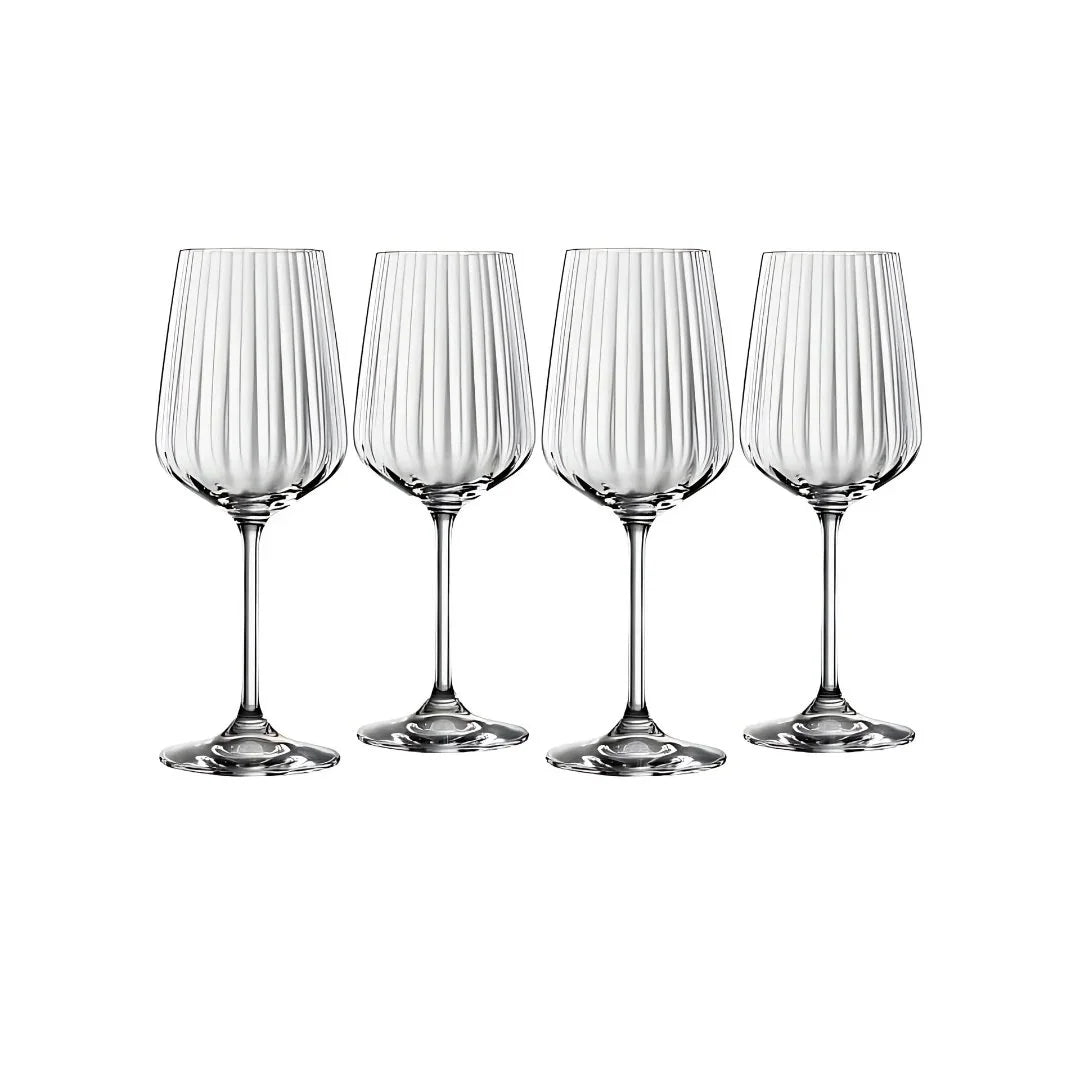 Stripped Wine Glass