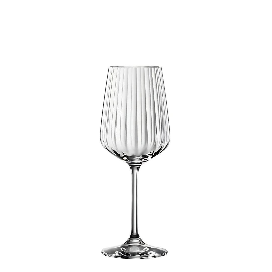 Stripped Wine Glass