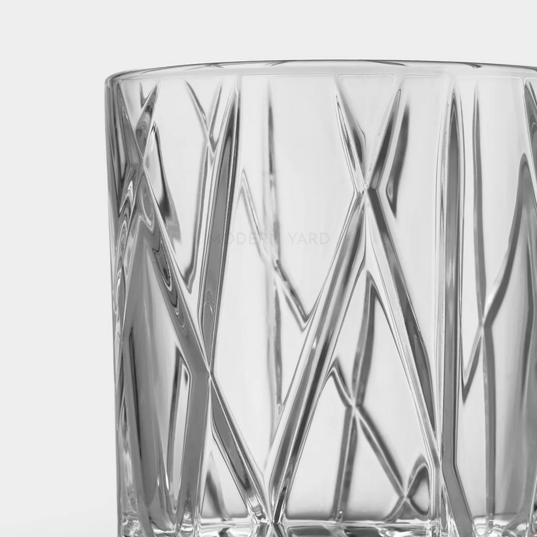 Mysterious Crystal Whiskey Glass 250 ML (Set Of 6) -  Made In Germany