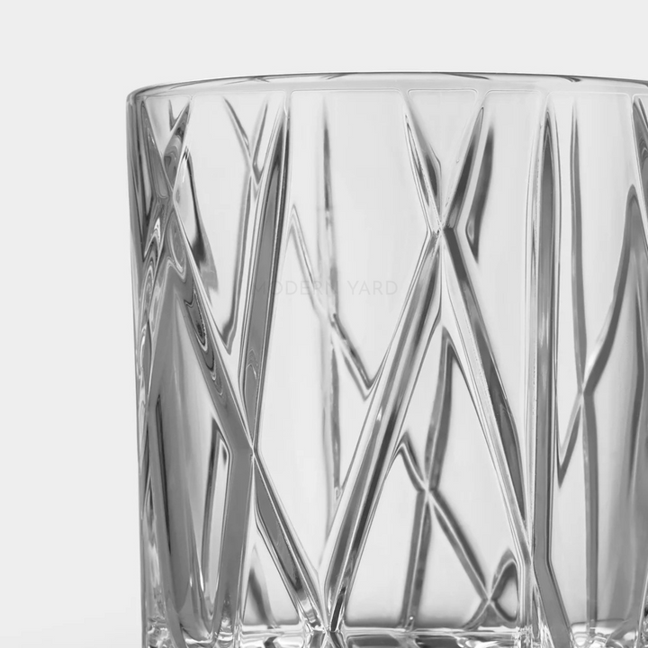 Mysterious Crystal Whiskey Glass 250 ML (Set Of 6) -  Made In Germany