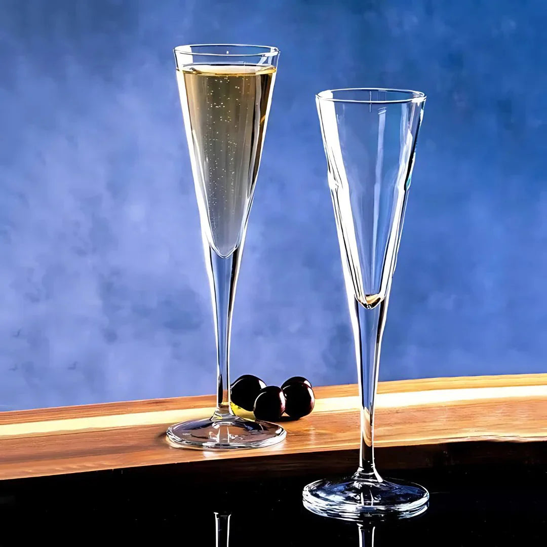 V Line Champagne Glass (Pack Of 6)