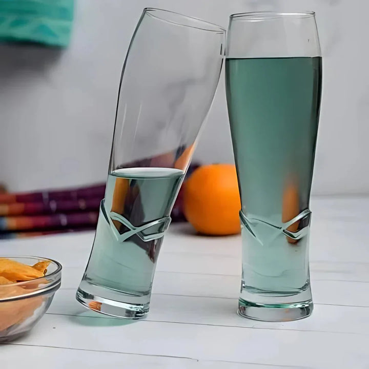 Crimson Beer Glass (Pack Of 4)