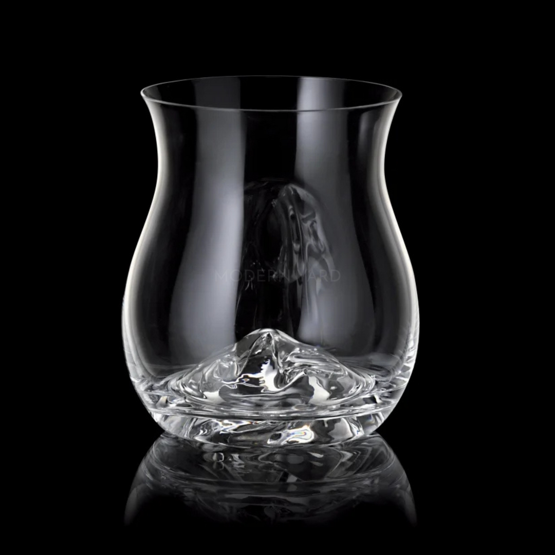 Pauline Crystal Whiskey Glass 390 ML (Set Of 6) - Made In Czech Republic