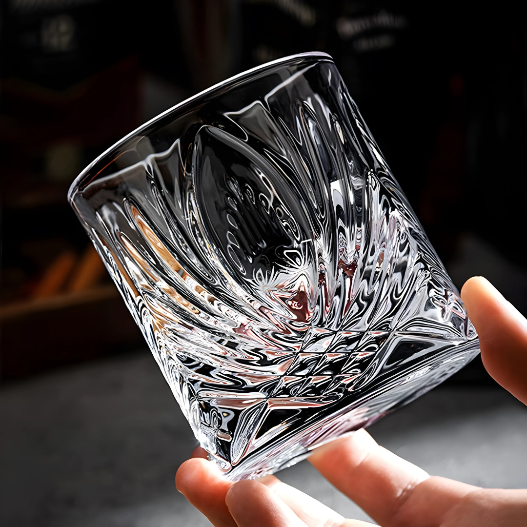 Regal Oak Whiskey Glass - Set Of 6 - Made With Sapphire Crystal