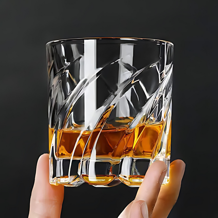 Spin & Sip Rotating Whiskey Glass (Set Of 6)