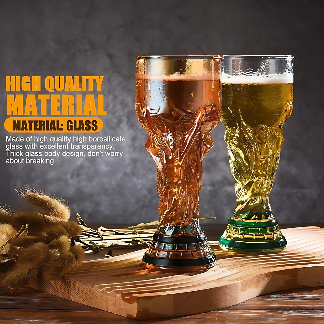 World Cup Beer Glass ( Pack Of 2 )