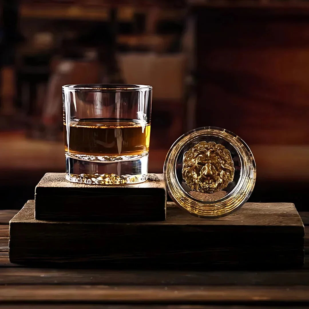 Lion Whiskey glass (Set Of 6)