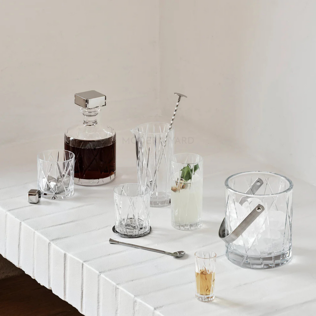 Mysterious Crystal Whiskey Glass 250 ML (Set Of 6) -  Made In Germany