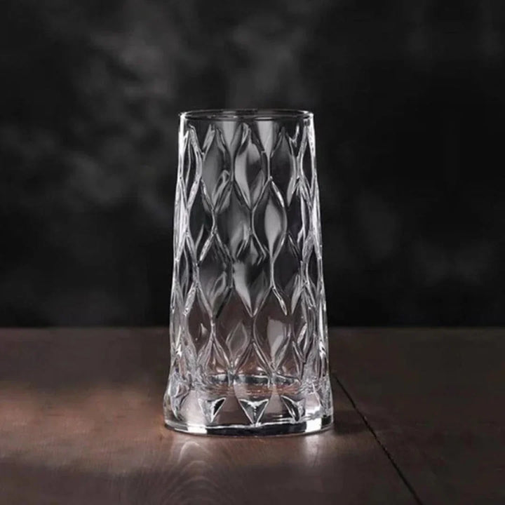 Leafy Hi Ball Glass (Made In Turkey)