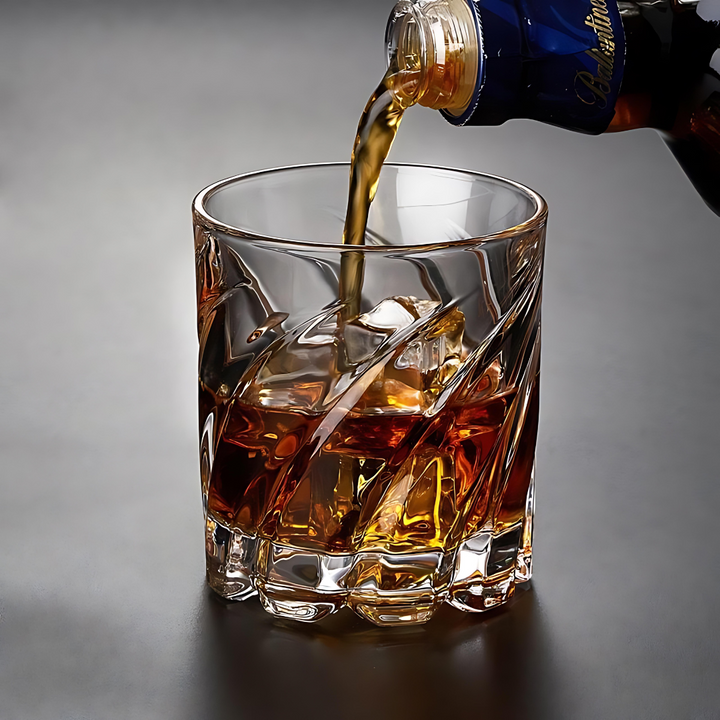 Spin & Sip Rotating Whiskey Glass (Set Of 6)