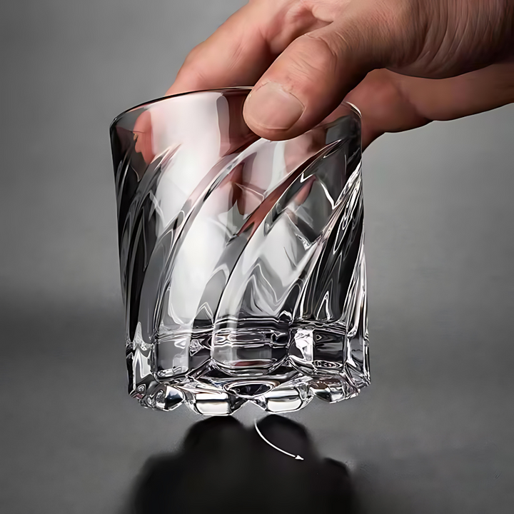 Spin & Sip Rotating Whiskey Glass (Set Of 6)