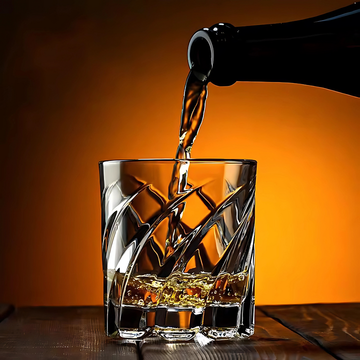 Spin & Sip Rotating Whiskey Glass (Set Of 6)