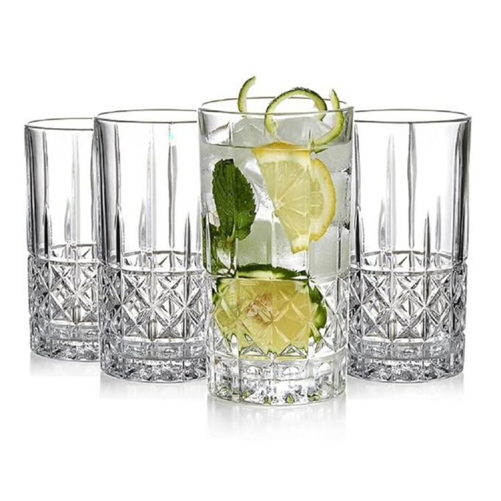 Beige Hi Ball Glass (Pack Of 6)