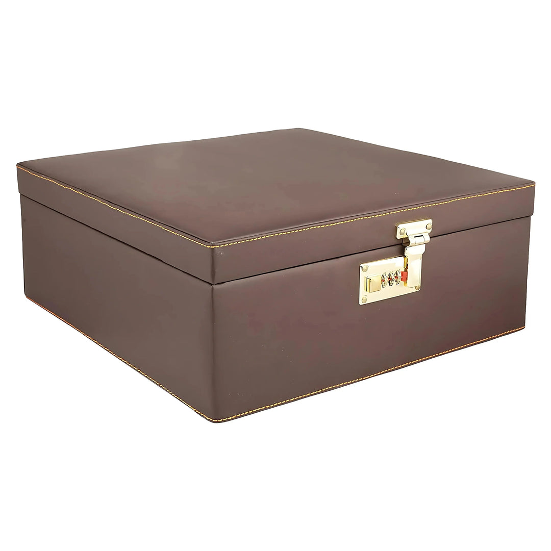 Leather Bar Briefcase (M)