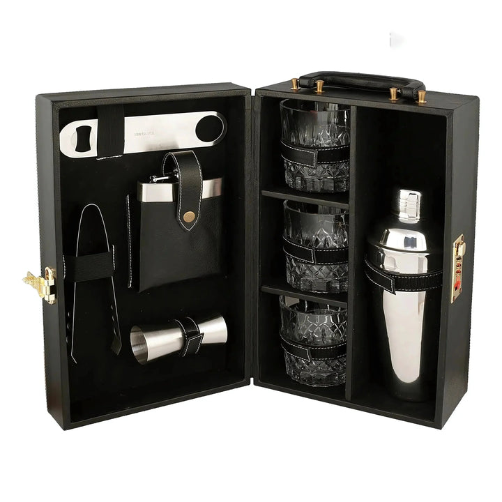 Leather Bar Briefcase ( S )