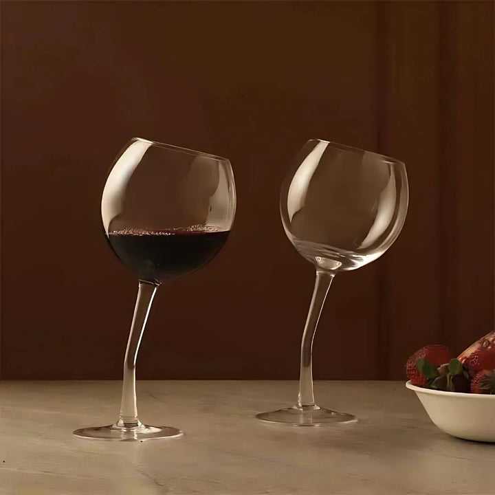 The Tilt Wine Glass (Pack Of 2)