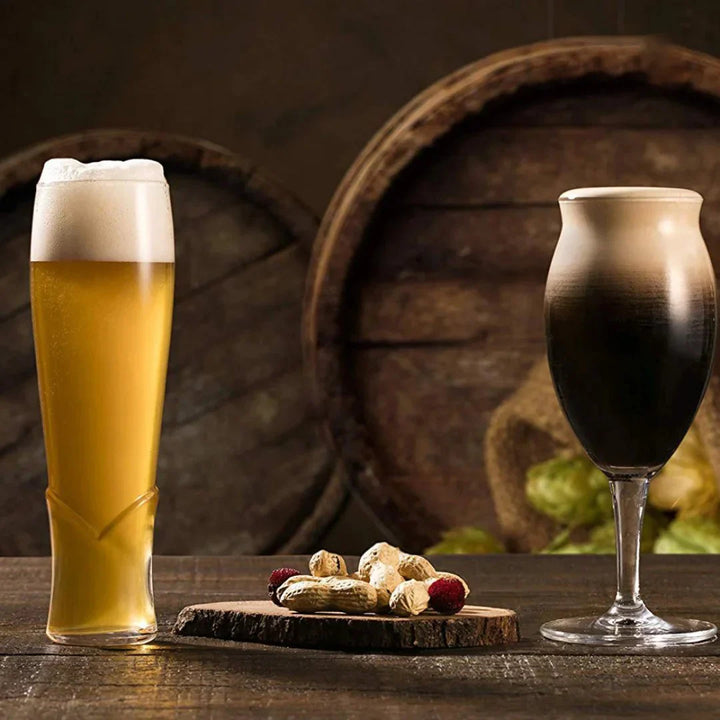 Crimson Beer Glass (Pack Of 4)