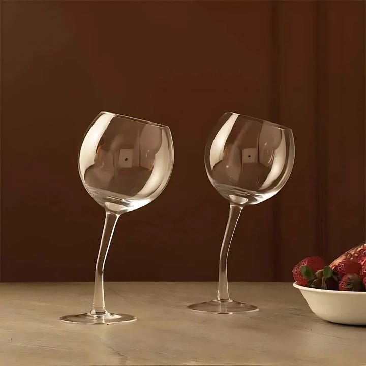 The Tilt Wine Glass (Pack Of 2)