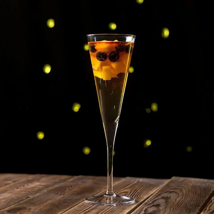 V Line Champagne Glass (Pack Of 6)