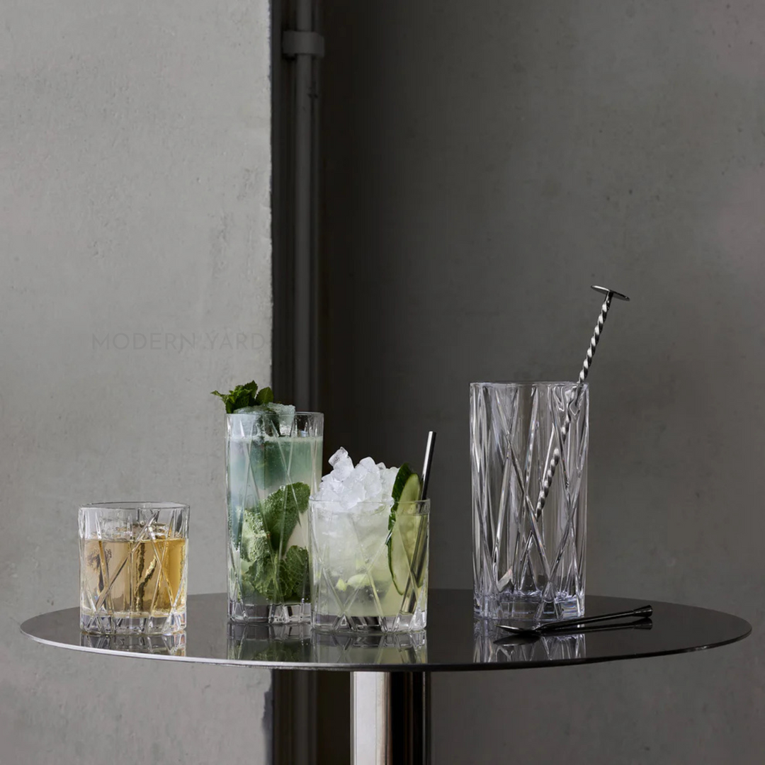 Mysterious Crystal Whiskey Glass 250 ML (Set Of 6) -  Made In Germany