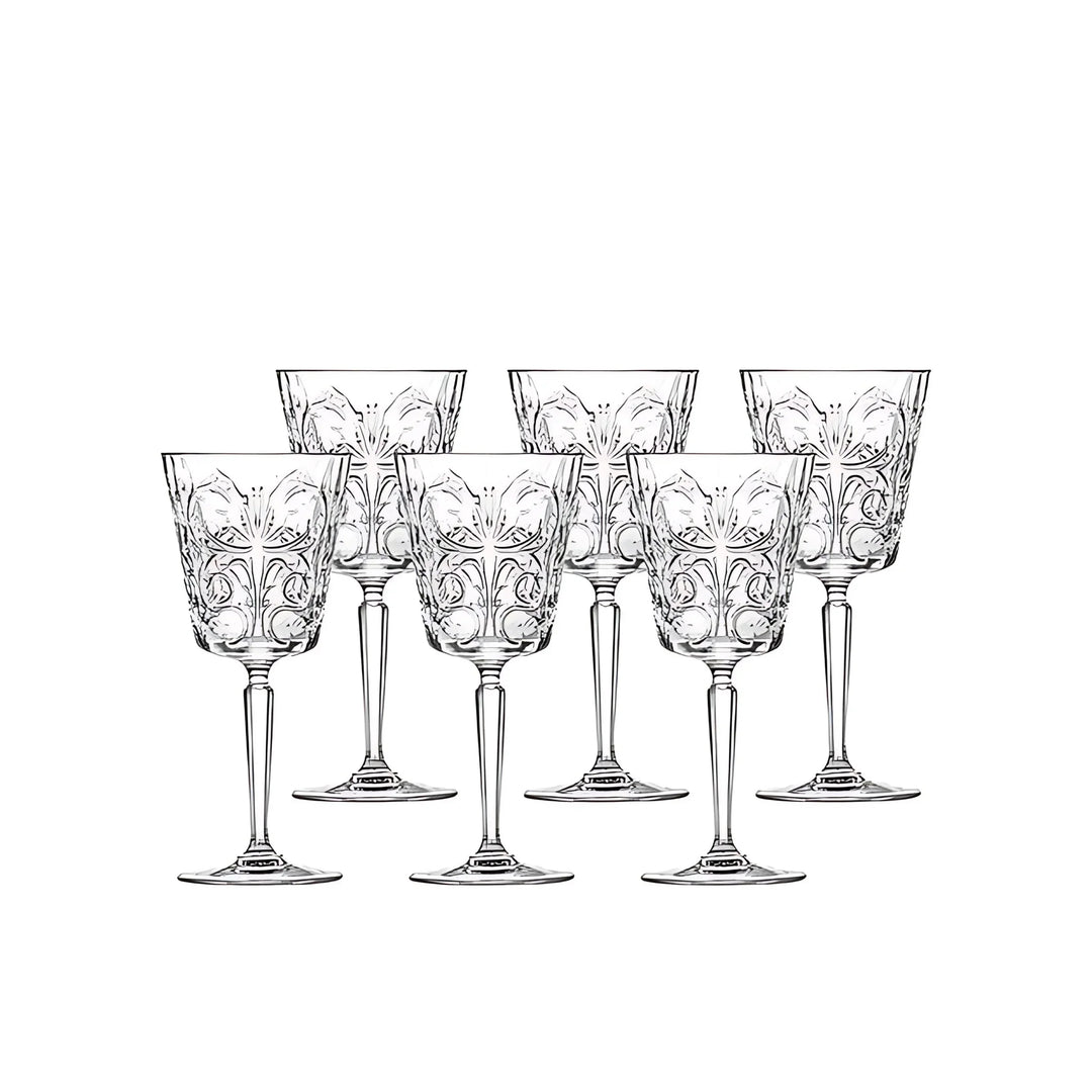 Tattoo Wine Glass (Set Of 2) (Made Of Crystal)