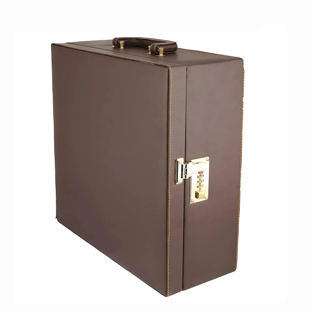 Leather Bar Briefcase (M)