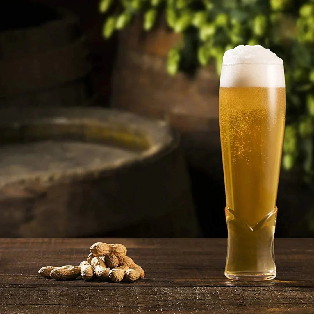 Crimson Beer Glass (Pack Of 4)