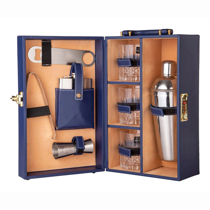 Leather Bar Briefcase ( S )