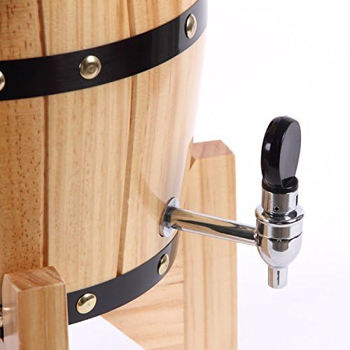 Wooden Stainless Steel Barrel For Wine & Beer (3L)