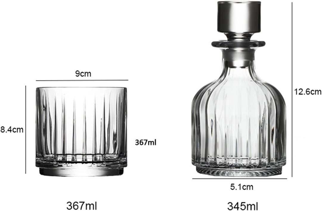 The Windsor 3 Pcs Decanter Set