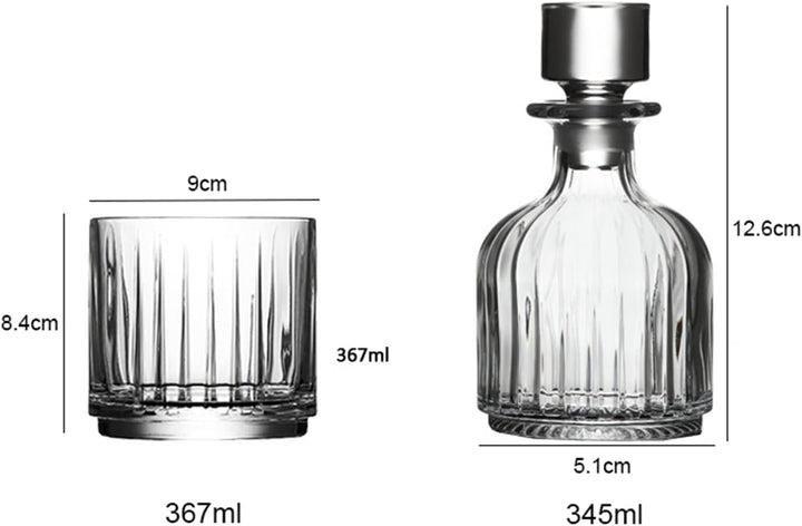 The Windsor 3 Pcs Decanter Set