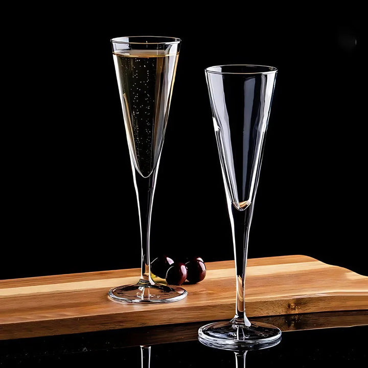 V Line Champagne Glass (Pack Of 6)