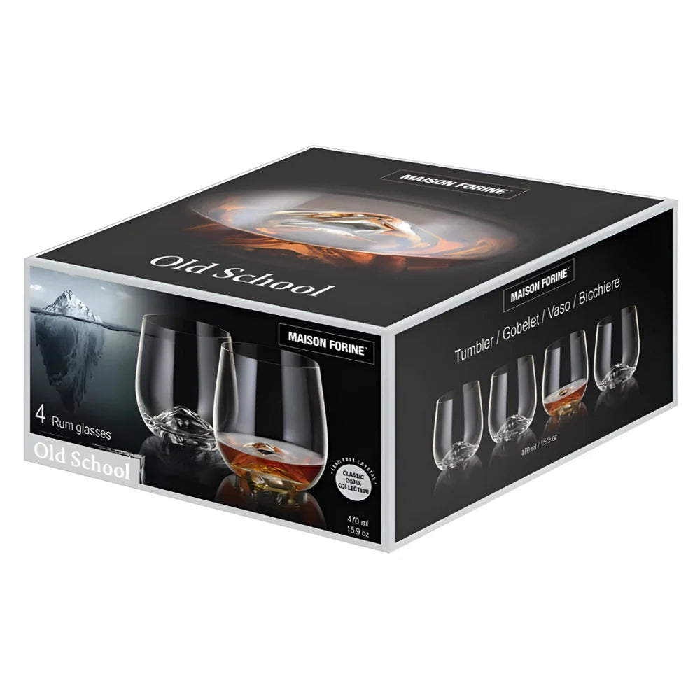 Stellar Crystal Cocktail Glass 470 ML (Set Of 4) - Made In Czech Republic