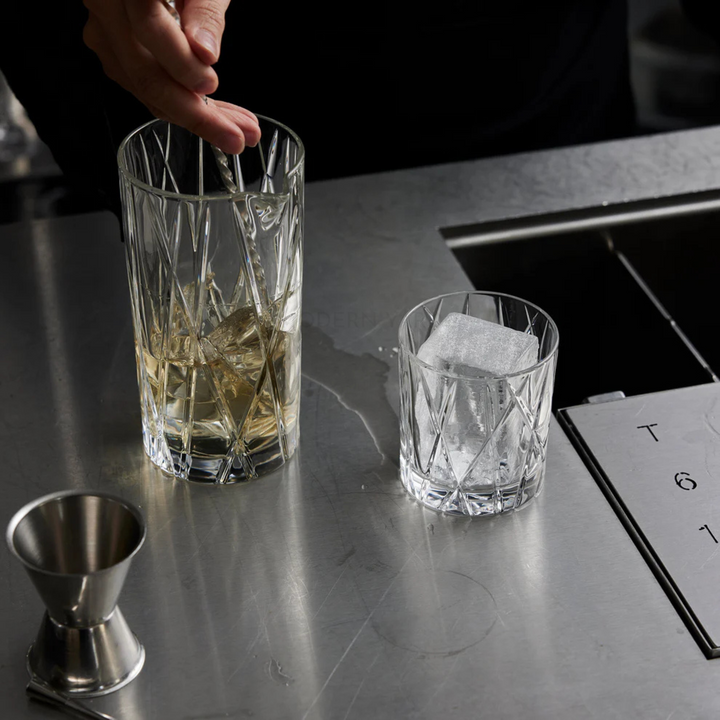 Mysterious Crystal Whiskey Glass 250 ML (Set Of 6) -  Made In Germany