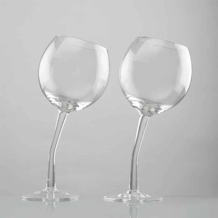 The Tilt Wine Glass (Pack Of 2)