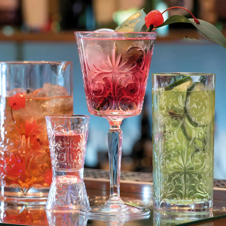 Tattoo Wine Glass (Set Of 2) (Made Of Crystal)