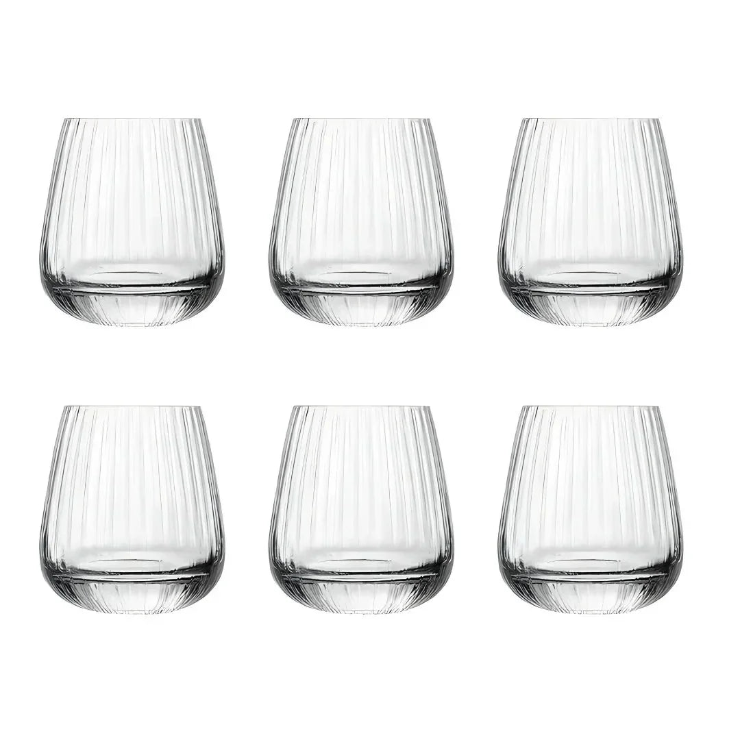 Stripped Whiskey Glass (Pack Of 6)