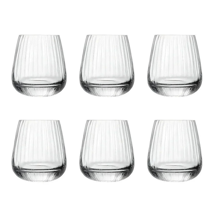 Stripped Whiskey Glass (Pack Of 6)