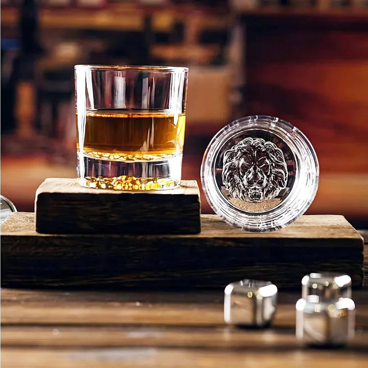 Lion Whiskey glass (Set Of 6)