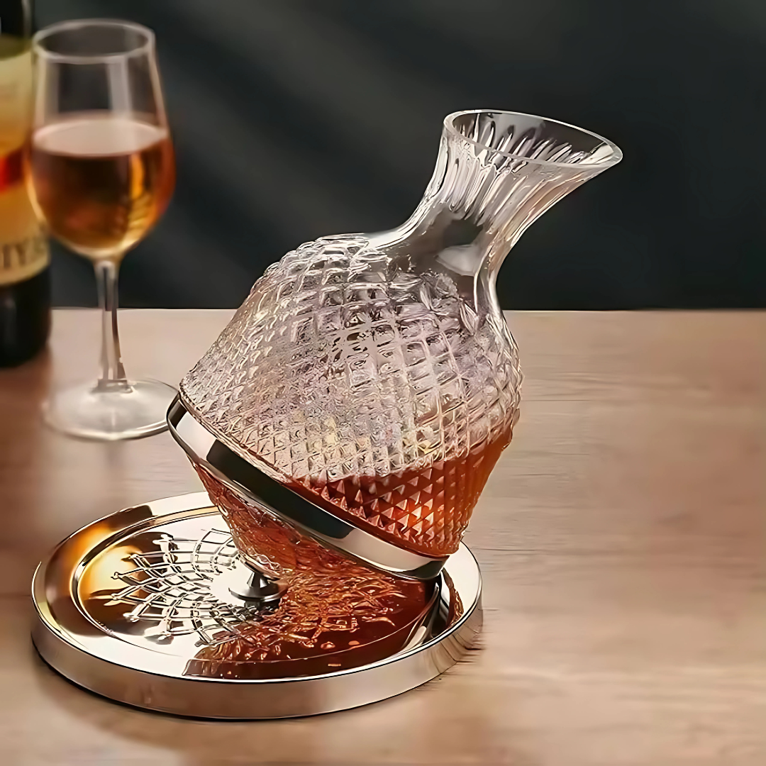 Rotating Wine Decanter