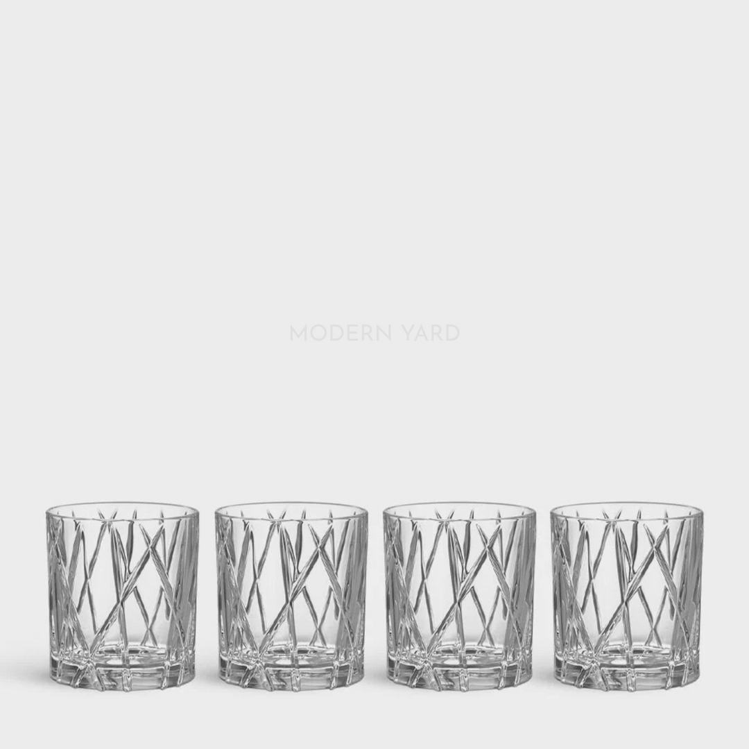 Mysterious Crystal Whiskey Glass 250 ML (Set Of 6) -  Made In Germany