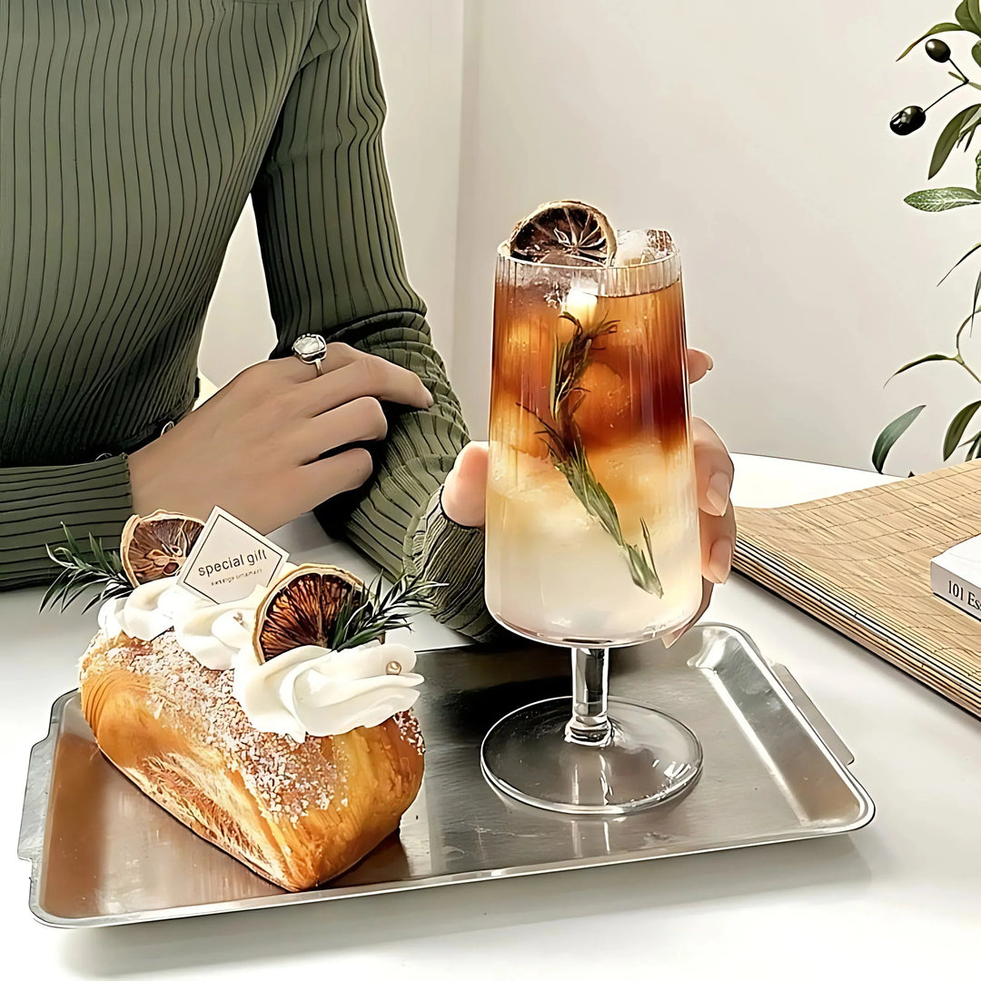 Ribbed Cocktail Glass (Set Of 2)