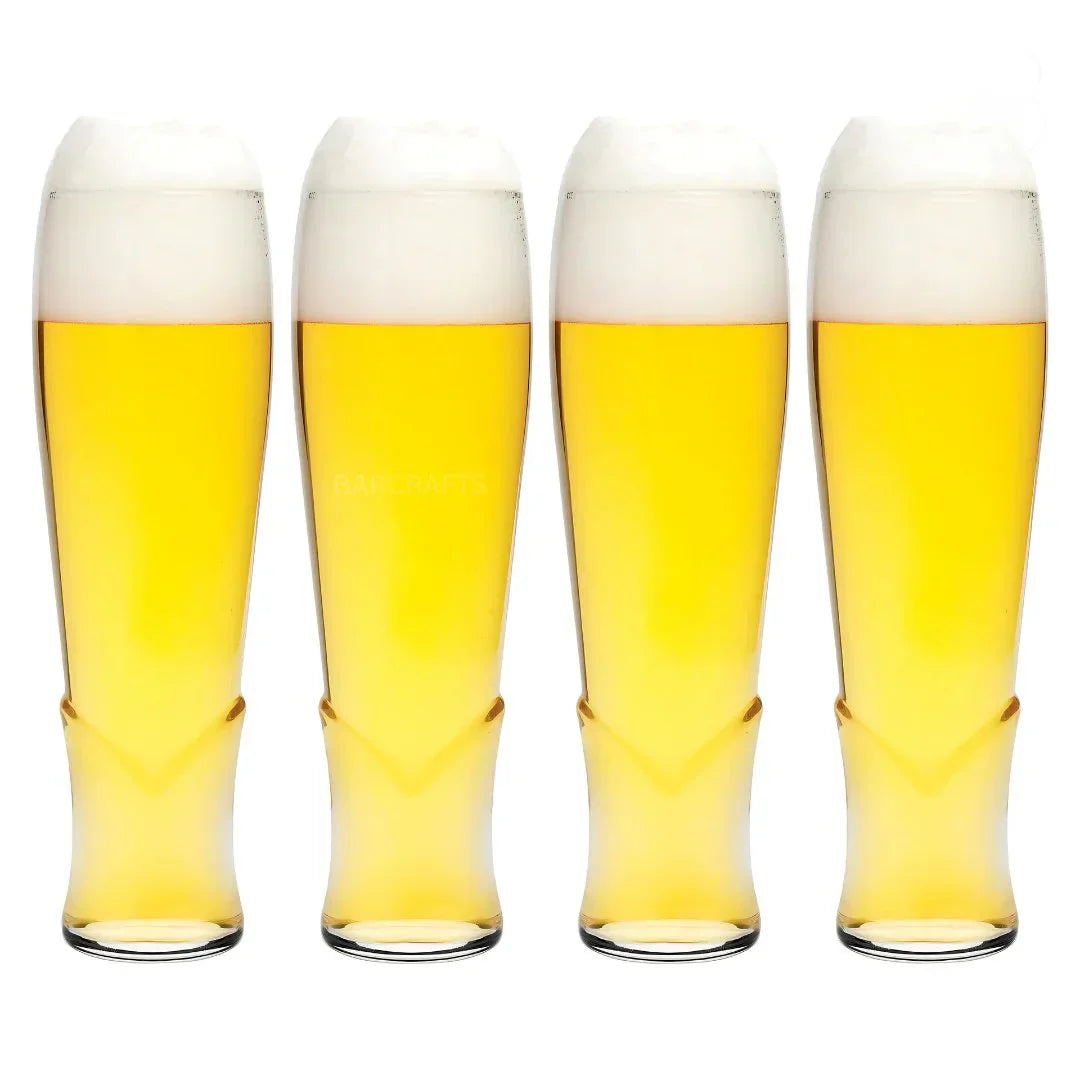 Crimson Beer Glass (Pack Of 4)