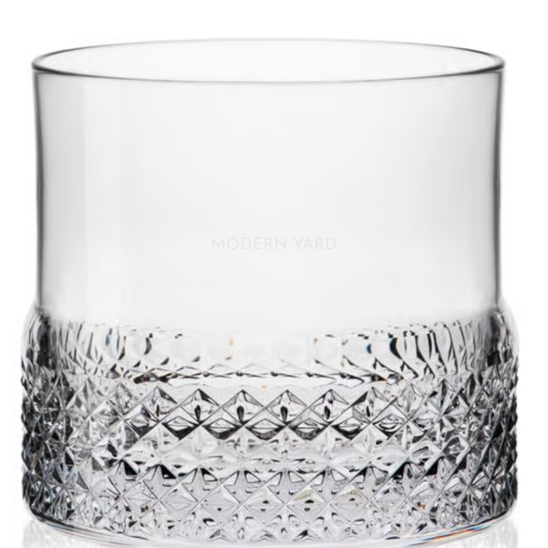 Rona Premium Crystal Whiskey Decanter (Set of 3) - Made in Slovakia